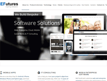 Tablet Screenshot of efuturesworld.com